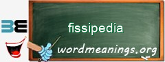 WordMeaning blackboard for fissipedia